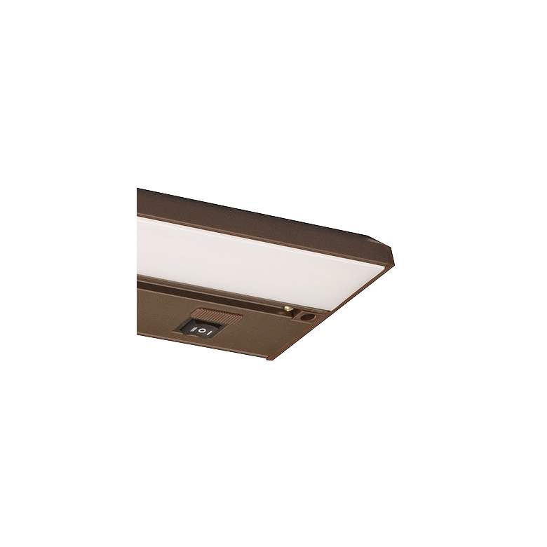 Image 2 Noble Pro 9" Wide Oil-Rubbed Bronze LED Under Cabinet Light more views