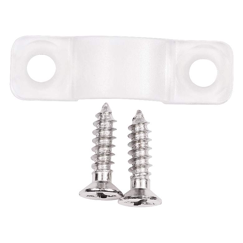Image 1 Noble Pro Undercabinet Light Clear Cord Clips 4-Pack
