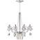 Nobleton 27"W Crystal Chandelier with LED Canopy