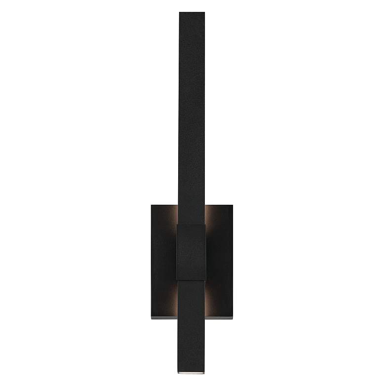 Image 3 Nocar Outdoor Wall 1Lt Textured Black more views