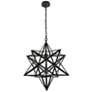 2_Nocturne 1 Lt Black Pendant