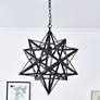 1_Nocturne 1 Lt Black Pendant