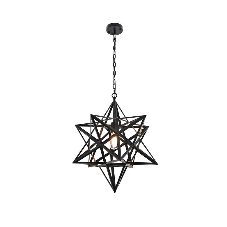 Image 5 Nocturne 1 Lt Black Pendant more views