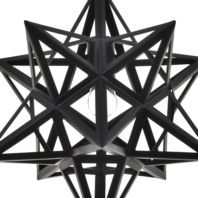 Image 3 Nocturne 1 Lt Black Pendant more views