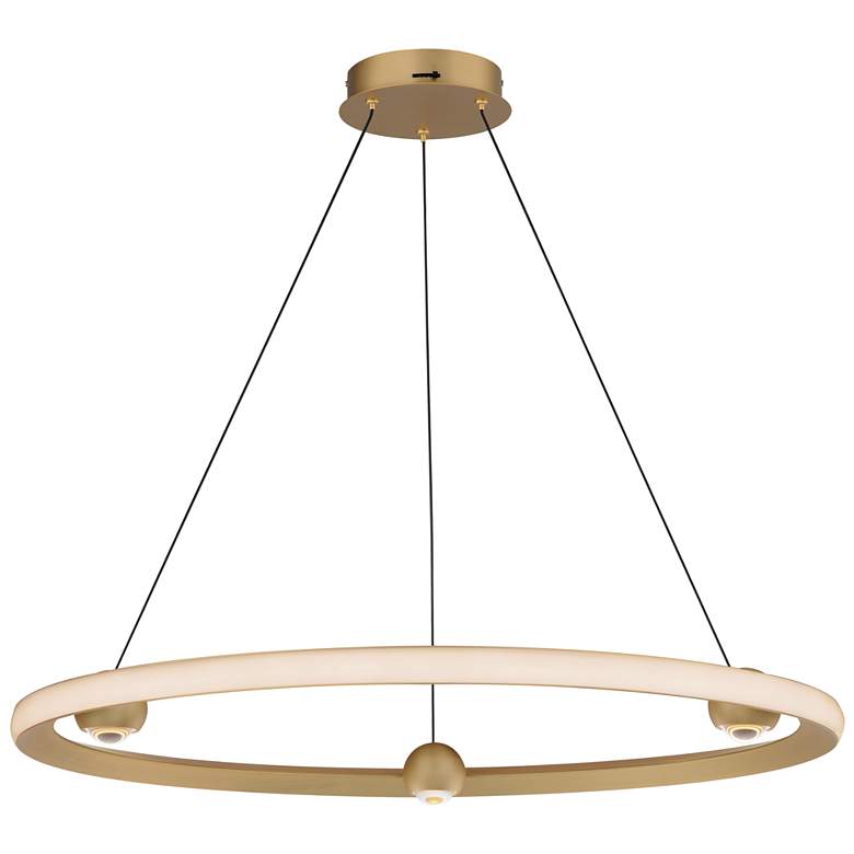 Image 1 Nodes 32" LED Pendant CCT Select