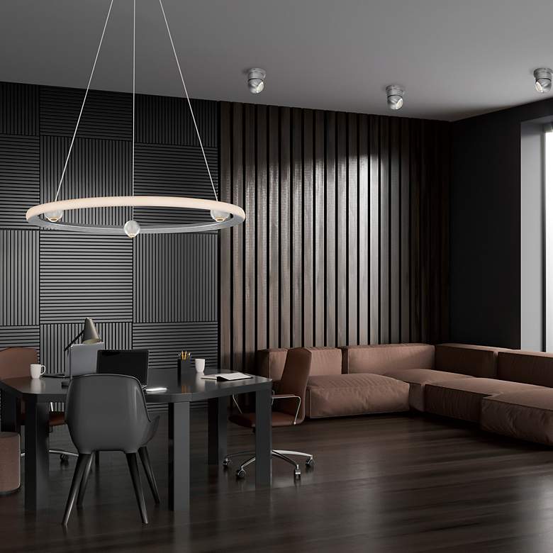 Image 2 Nodes 32" LED Pendant CCT Select more views