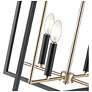 5_Noelle 15" Wide 4-Light Pendant in Matte Black more views