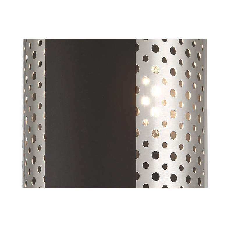 Image 3 Noho 14" High Sand Coal and Brushed Nickel Wall Sconce more views
