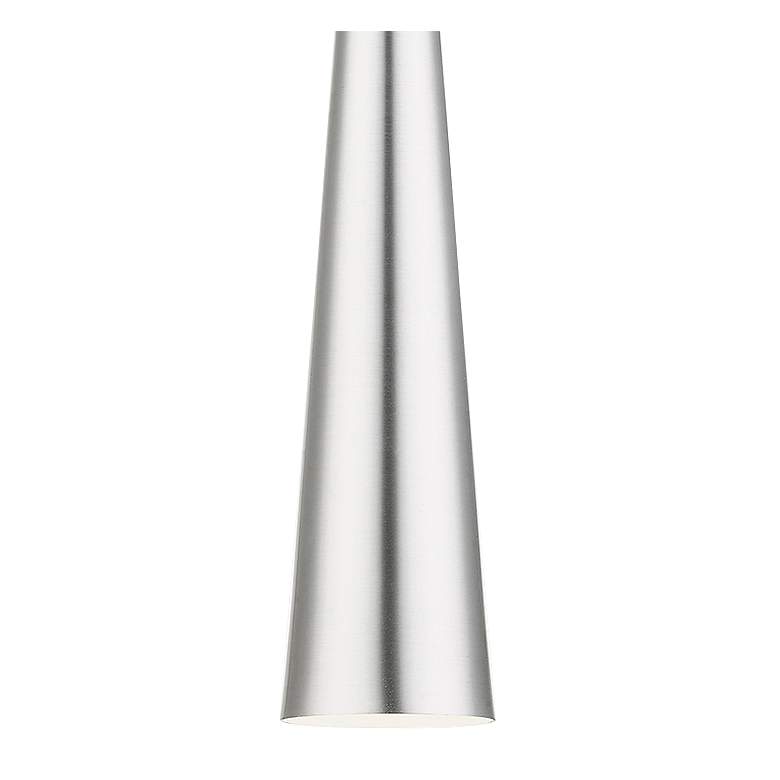 Image 4 Noho 5 1/4" Wide Brushed Aluminum Mini Pendant more views