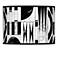 Noir Marble Giclee Lamp Shade 13.5x13.5x10 (Spider)