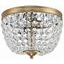 Thumbnail3 of Nola 2 Light Vibrant Gold Ceiling Mount more views