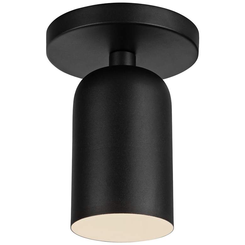 Image 1 Nola 3 3/4" Wide Matte Black Ceiling Light