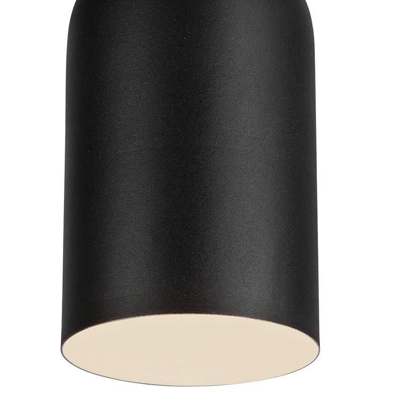 Image 2 Nola 3 3/4" Wide Matte Black Ceiling Light more views