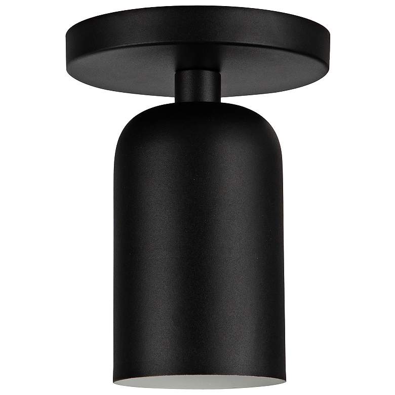 Image 4 Nola 3 3/4" Wide Matte Black Ceiling Light more views