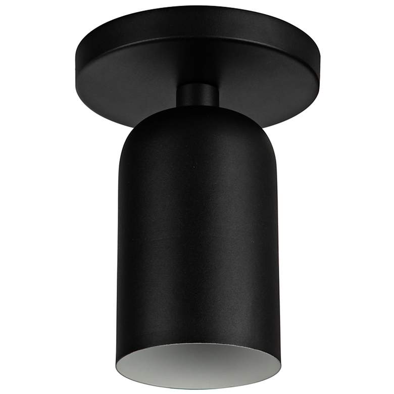 Image 6 Nola 3 3/4" Wide Matte Black Ceiling Light more views
