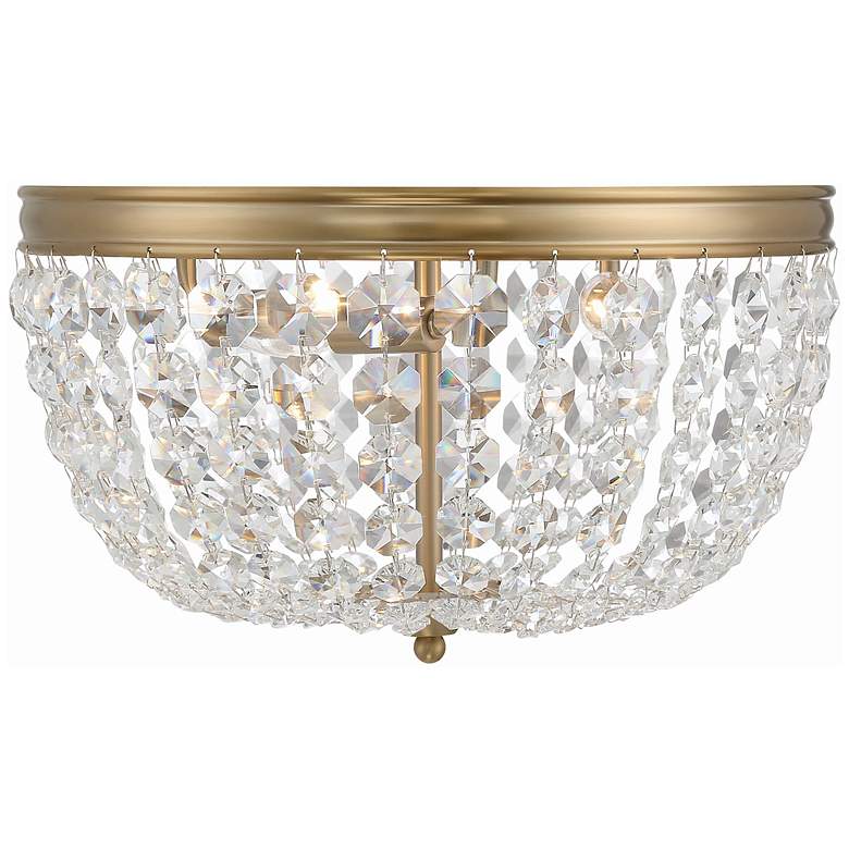 Image 1 Nola 3 Light Vibrant Gold Ceiling Mount