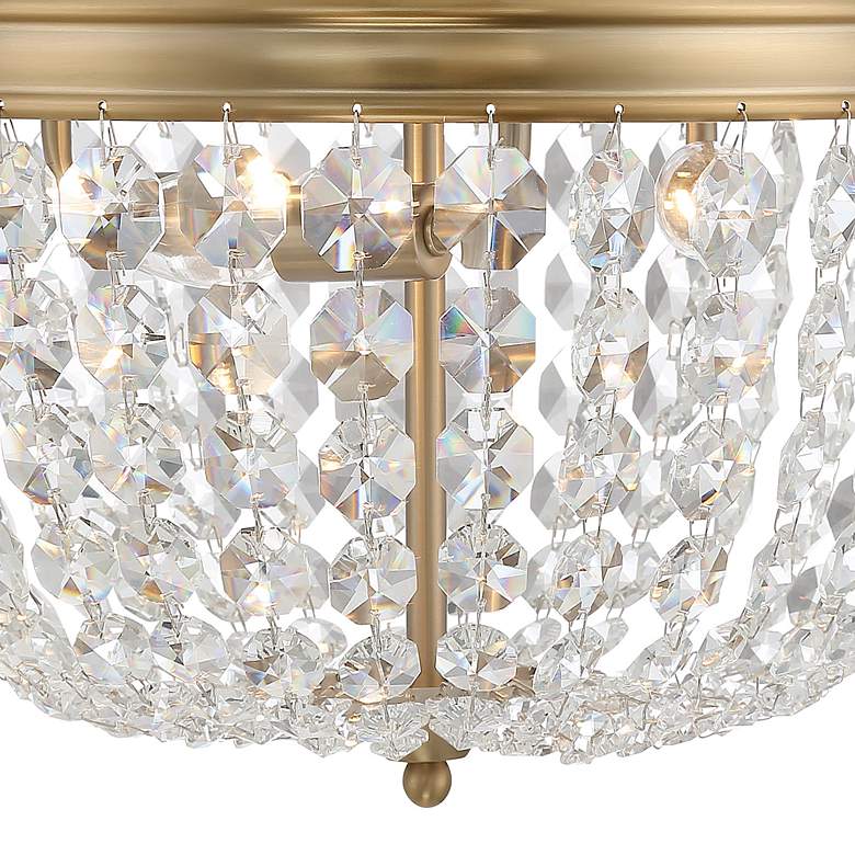 Image 2 Nola 3 Light Vibrant Gold Ceiling Mount more views