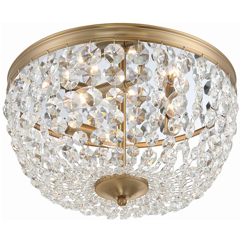 Image 3 Nola 3 Light Vibrant Gold Ceiling Mount more views