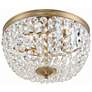3_Nola 3 Light Vibrant Gold Ceiling Mount more views