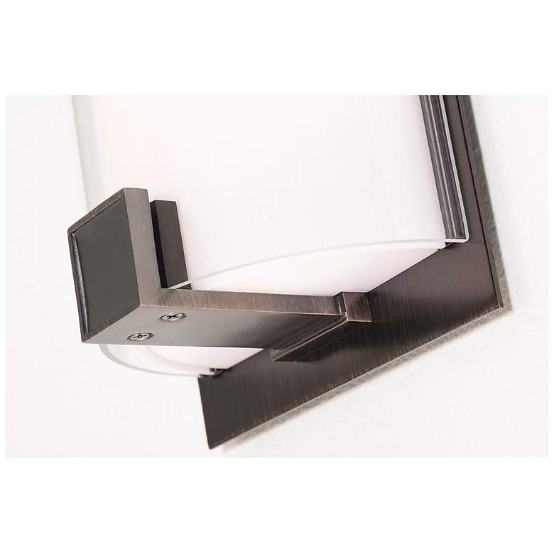 Image 2 Nolan 12.63" Oil-Rubbed Bronze LED Wall Sconce more views
