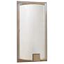 2_Nolan 12-in LED Sconce - Satin Nickel Finish - White Acrylic more views