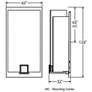 3_Nolan 12-in LED Sconce - Satin Nickel Finish - White Acrylic more views