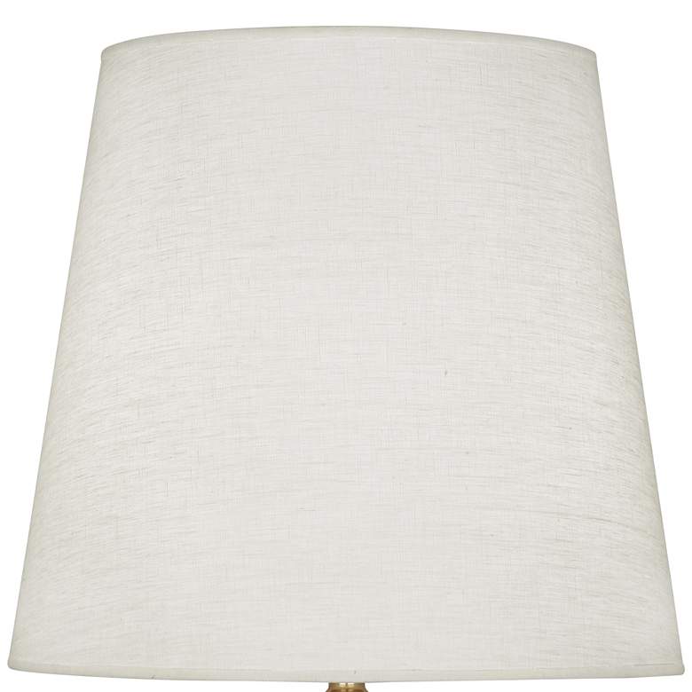 Image 2 Nolan Matte Midnight Blue and Modern Brass Table Lamp more views