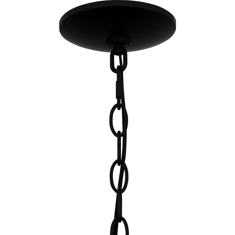 Image 6 Noland 1-Light Matte Black Outdoor Hanging Lantern more views