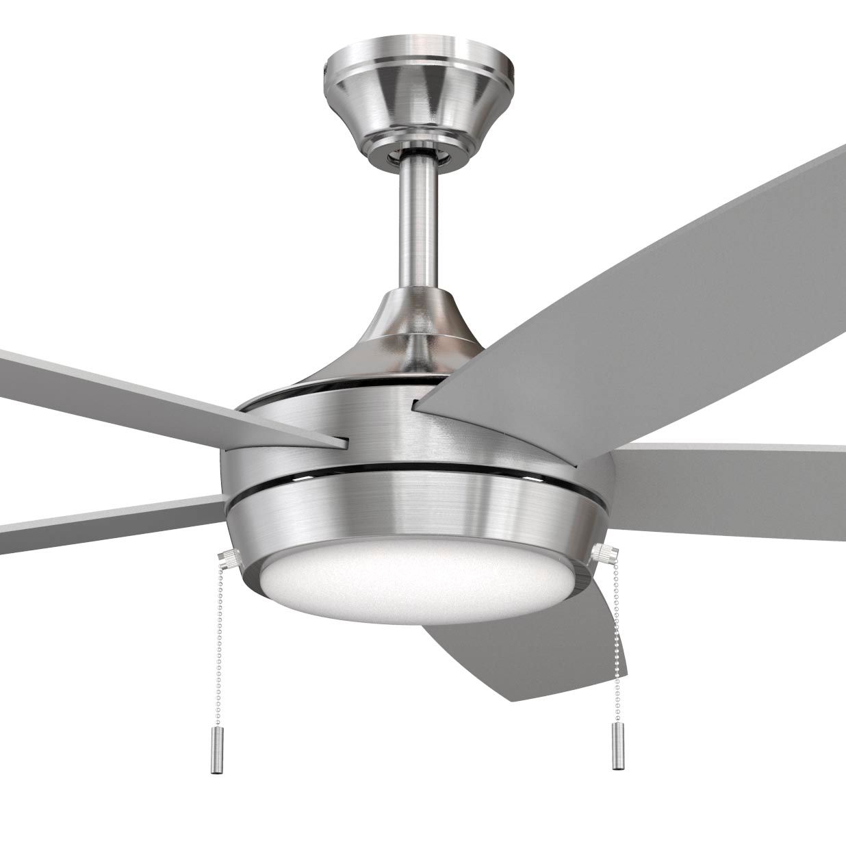 Image 3 Nolyn V 52 in. 5-Blade Modern LED Ceiling Fan more views
