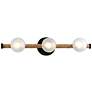 Nomad 24"W Natural and Classic Bronze 3-Light LED Bath Light
