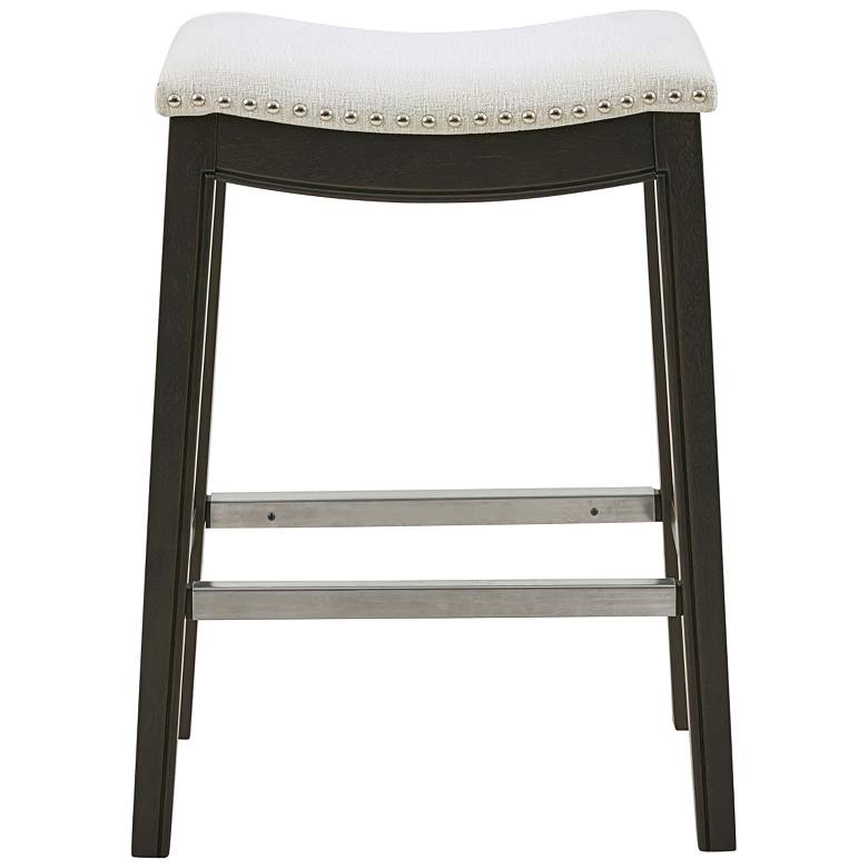 Image 2 Nomad 27 1/4" Cream Fabric Counter Stool