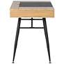 6_Nook 47 1/4" Wide Graphite and Ashwood Writing Desk more views