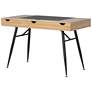 7_Nook 47 1/4" Wide Graphite and Ashwood Writing Desk more views