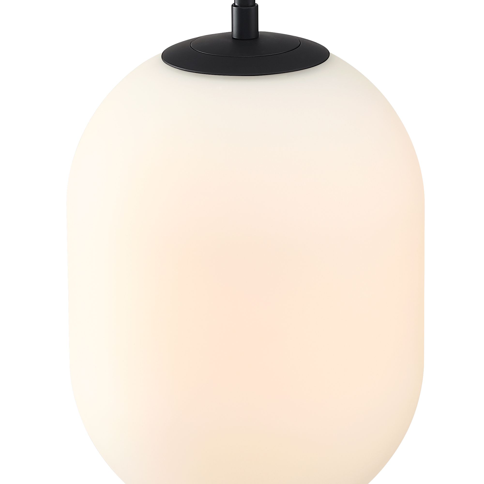 Image 5 Noor 60 Watt 1-Light Matte Black Modern Pendant Light more views