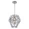 Noorvik 17" Wide Polished Nickel and Silver 4-Light Pendant