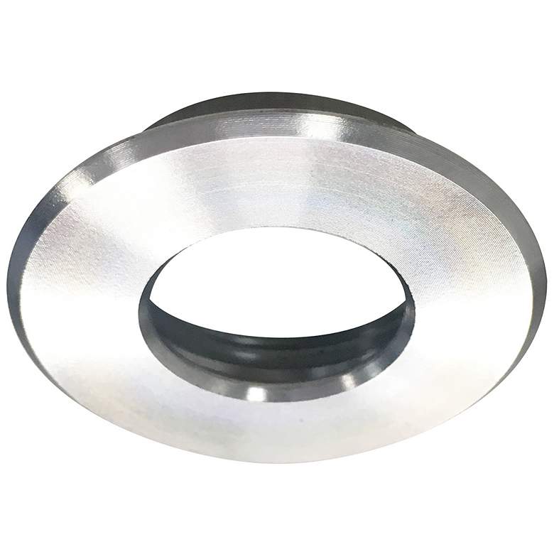 Image 1 Nora 1 inch Round Brushed Nickel Recessed Trim for M1 LED Module