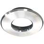 Nora 1" Round Brushed Nickel Recessed Trim for M1 LED Module