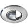 Nora 1" Round Brushed Nickel Scoop Trim for M1 LED Module