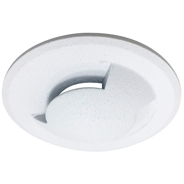 Image 1 Nora 1" Round White Round Indicator Trim for M1 LED Module