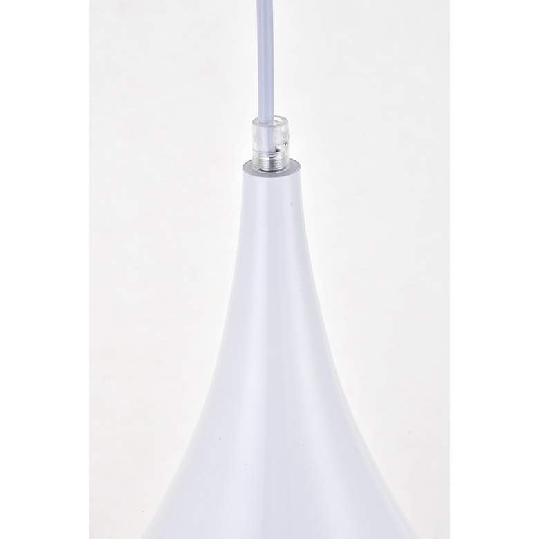 Image 6 Nora 1 Lt White Pendant more views