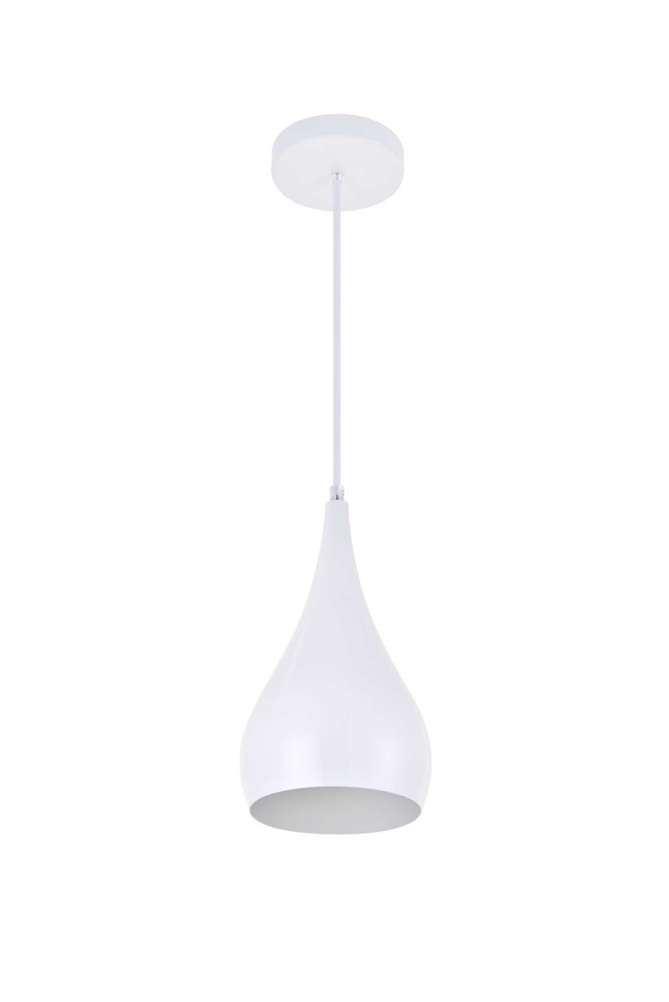 Nora 1 Lt White Pendant