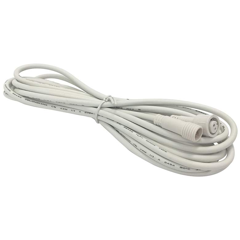 Image 1 Nora 10' White Quick Linkable Connect Extension Cable