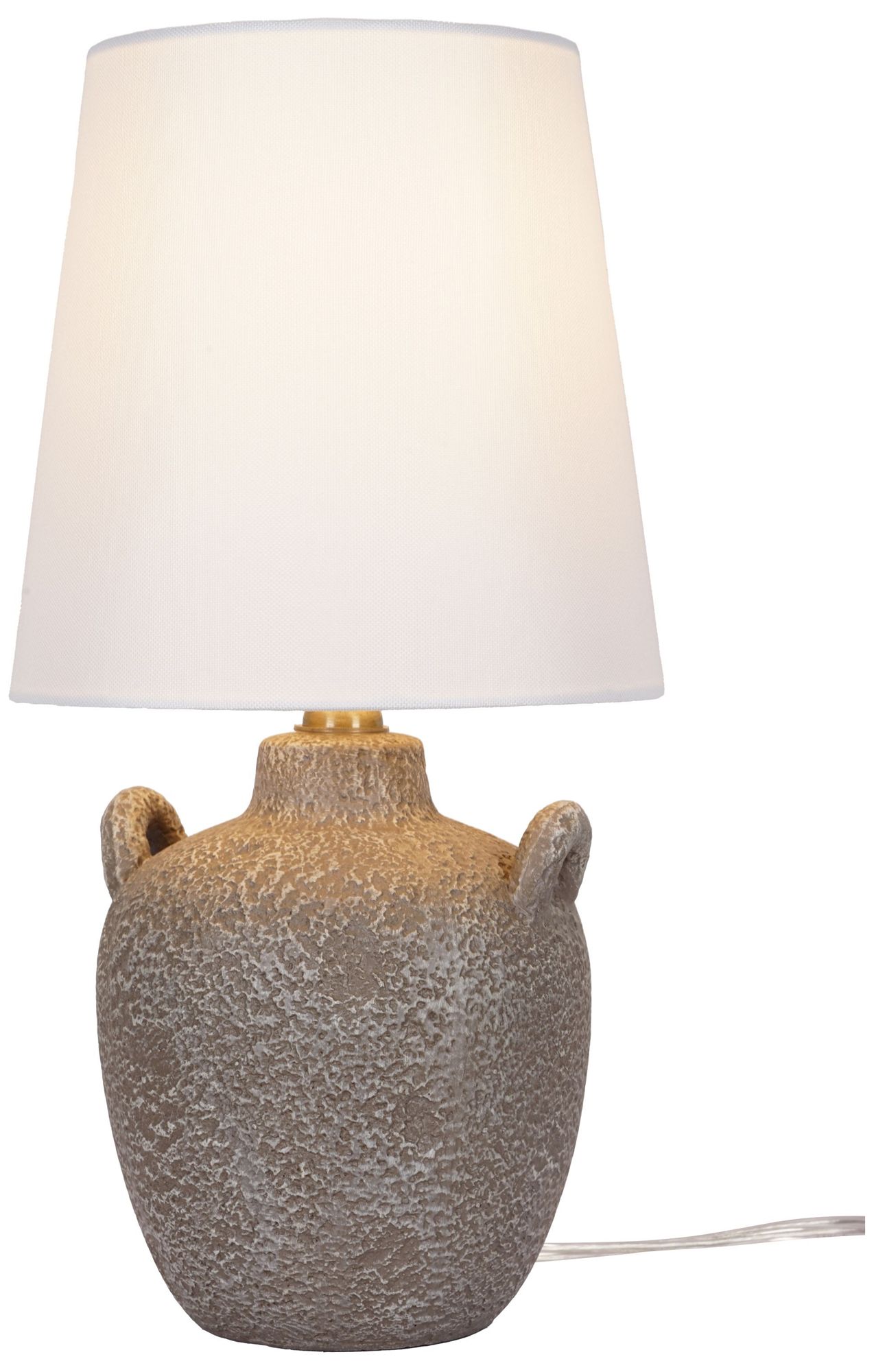 Image 5 Nora 16" High Greige Table Lamp - Set of 2 more views
