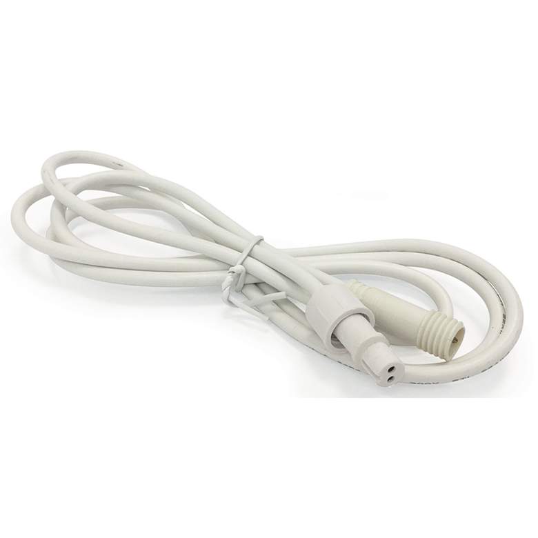 Image 1 Nora 4' White Quick Linkable Connect Extension Cable