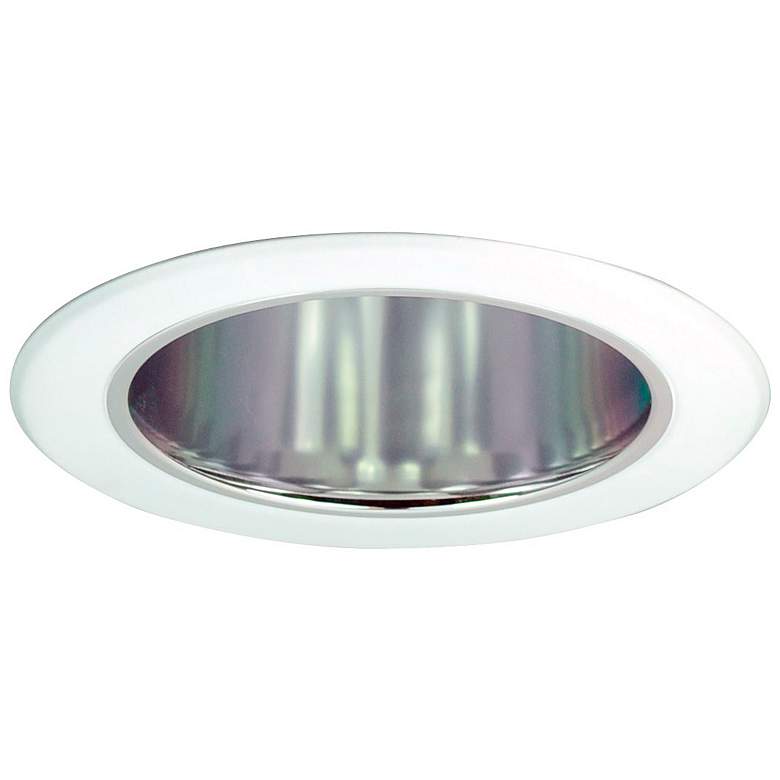Image 1 Nora 5 inch Air-Tight Cone Recessed Reflector Trim w/ Metal Ring