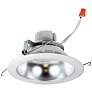 Nora 6" Diffused Clear LED Recessed Retrofit Downlight