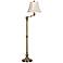 Nora 62" High Antique Brass Adjustable Swing Arm Floor Lamp