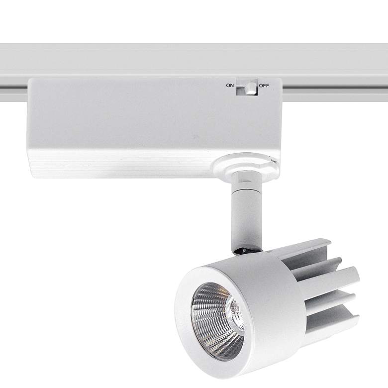 Image 1 Nora Aiden White 3000K LED Cylinder Halo Track Head
