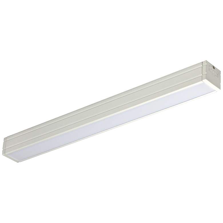 Image 1 Nora Bravo Frost 12.83 inch Wide White LED Under Cabinet Light