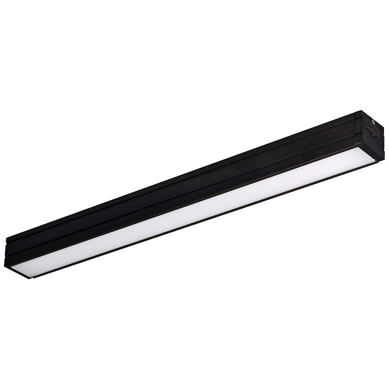 Image 1 Nora Bravo Frost 24.25" Wide Bronze LED Under Cabinet Light